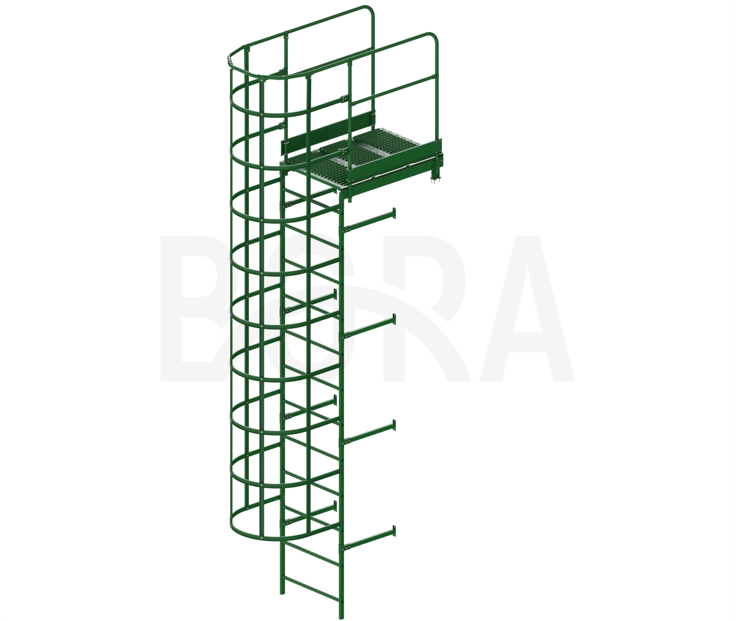 Пожарная лестница П1-2 BORA